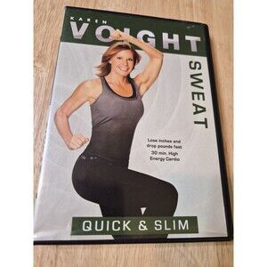 Karen Voight: Quick and Slim - DVD By Karen Voight - VERY GOOD